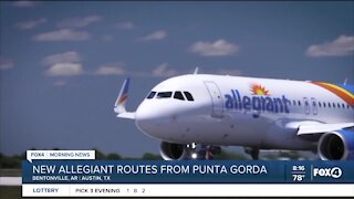 Allegiant announces two new nonstop flights from Punta Gorda Airport