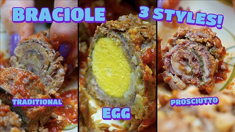 Three Ways To make Braciole