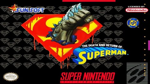 Death and Return of Superman - SNES (Level 5 - Ambush at coast City)