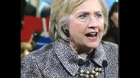 Hilary Clinton Reptilian Tongue Malfunction!