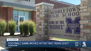 Middletown High School football game moved