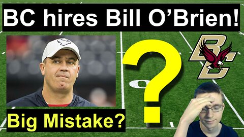 BC hires Bill O'Brien as HC!/Chip Kelly to Ohio St as OC!/Are these good moves? #cfb