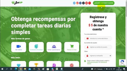 LootUP Tutorial (Review) Septiembre 2022 | Cómo Ganar Dinero por Internet $5.0 Gratis Dinero Paypal