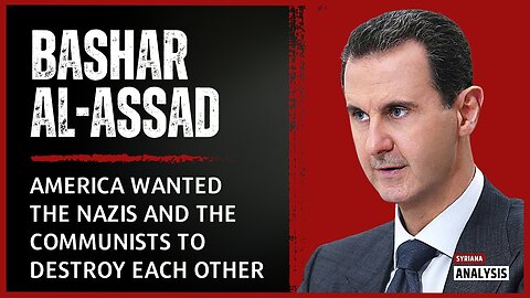 Bashar al-Assad drops shocking bombshell in a new speech!