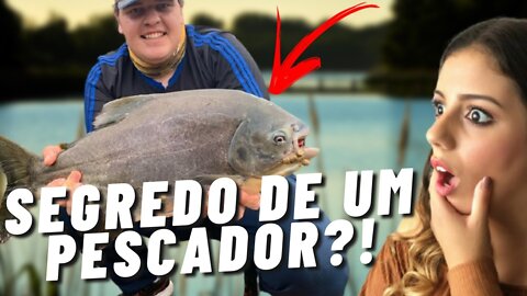 the gabiis pescaria - 🔴 A ISCA É TÃO BOA QUE ATÉ ELE COMEU !!! Pescaria tambaqui
