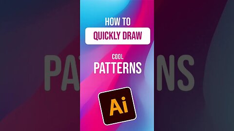 How to Make Awesome Patterns in a Snap #adobeillustrator #illustratortips #ladalidi
