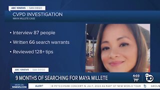 9 months of searching for Maya Millete