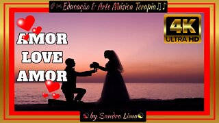 ❤ EDUCAÇÃO & ARTE MÚSICA TERAPIA || Dna do Amor | Love DNA by Sandro Lima |VFX| EFEITOS VISUAIS |4K