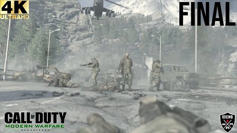 Call of Duty Modern Warfare Remastered FINAL 4K 60fps PS4 Pro #cod #codmw