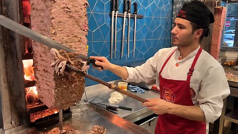 The Most Famous Istanbul Doner Restaurants - You Will Be So Hungry While Watching..........
