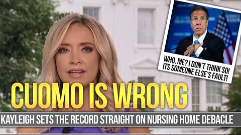 Kayleigh Answers Cuomo's Blameshift Walkback of the Nursing Home Controversy