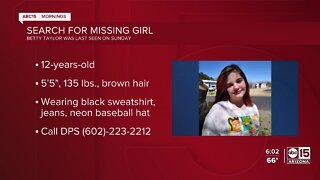 Betty Taylor, 12-year-old Safford girl, missing since March 20