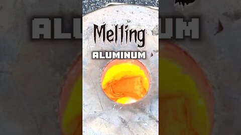 Melting Aluminum in a Propane Melting Furnace