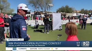 Special Olympic athletes feeling the heat at WM Phoenix Open