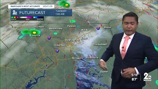 WMAR-2 News Cesar Cornejo Monday weather