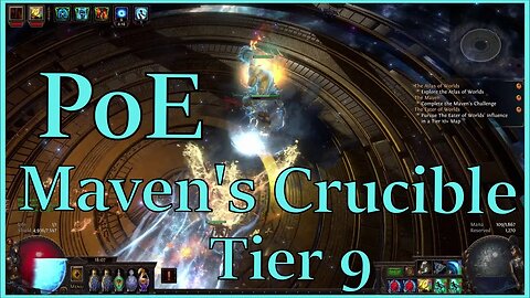 Maven's Crucible T9 - Path of Exile (No Commentary)