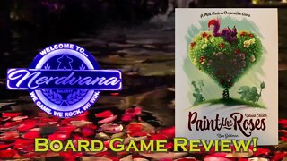 Paint the Roses Deluxe Kickstarter Board Game Review