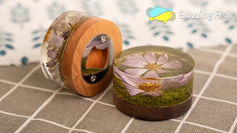 -- Make an Amazing Beer Openers with Dried Flowers - Resin Art