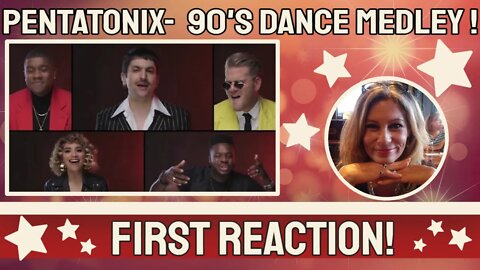 PTX Reaction - 90'S DANCE MEDLEY- FIRST PENTATONIX REACTION! Reaction PTX