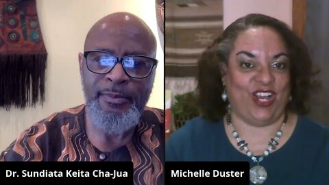 REALTALK with Dr. Sundiata Keita Cha-Jua interview with Michelle Duster 3 25 2021