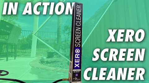 In Action: XERO Screen Cleaner
