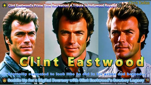 🌟 Clint Eastwood's Prime Time Recreation! A Tribute to Hollywood Royalty! 🎬
