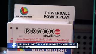 Kenosha shops see Illinois lotto players crossing the border after state shut down their lotto