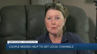 Couple needed help to get local channels