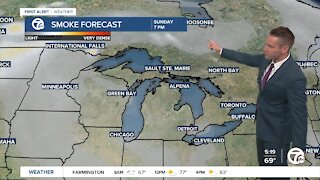 Smoke from wildfires could reach metro Detroit by this weekend