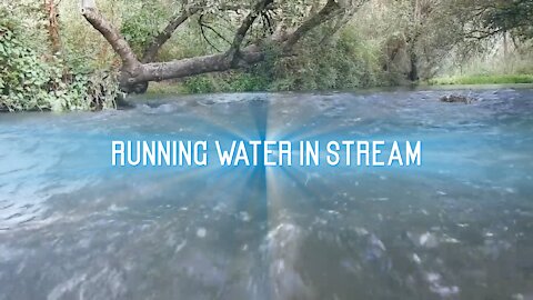 2 Hours💦💧 running water in stream 🐦💦💧 full HD Agua corriendo en arroyo