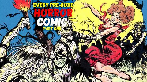 Every Pre-code HORROR and SCI-FI Comic Book Ever Published PART ONE