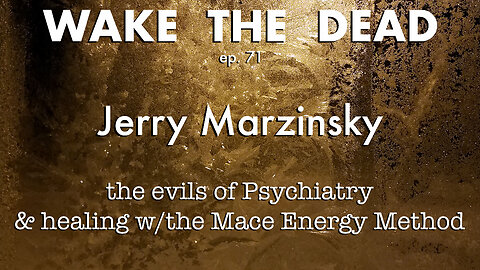 WTD ep.71 Jerry Marzinsky 'evil Psychiatry & healing w/the Mace energy method'