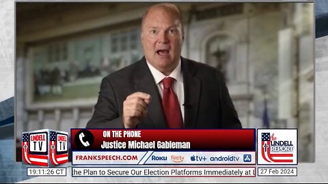 Justice Michael Gableman On Robin Vos Recall/Meagan Wolfe Impeachment