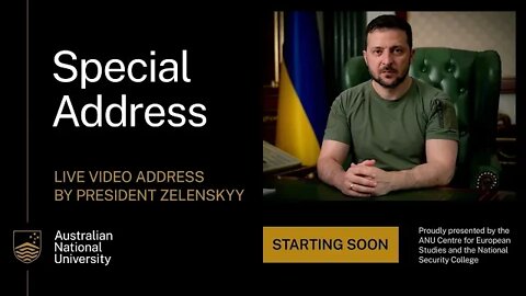 Special Address by President Zelenskyy