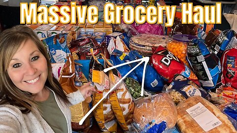 ONCE-A-MONTH GROCERY HAUL $1500.00 FOR A FAMILY OF 10 | Prepper Items