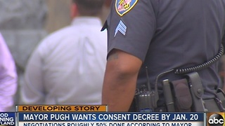 Mayor Pugh wants police reform consent decree by January 20