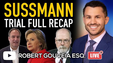 Sussmann Trial Full Recap [Pre-Verdict]