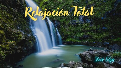 Relajese con Música Suave y Sonido de Agua Cayendo || Ideal Para Meditar