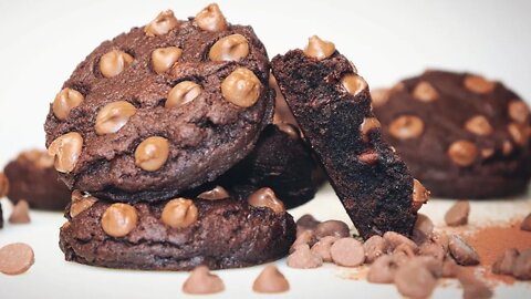 Dark Chocolate chips cookies/Cookies com gotas de chocolate/کوکی شکلاتی