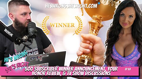 500 Subscriber Winner Announcement, Your Honor Review, & TV Show Discussions - HWSR Ep 53