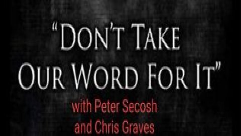 "Don't Take Our Word For It" with Peter Secosh and Chris Graves: The John Lennon Assassination Pt. 2