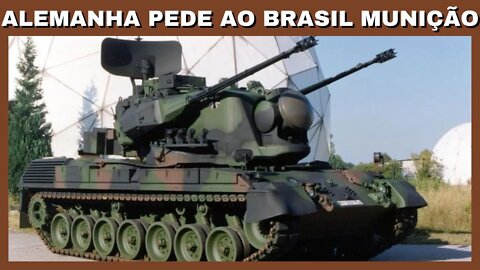 Brazil Ammunition For War-Gepard For Ukraine-Brazil Ukraine Bolsonaro-GEPARD-Brasil-Germany.-