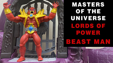 Beast Man - Lords of Power - Masters of the Universe Origins - Unboxing and Review