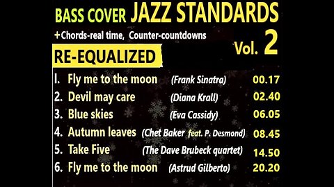 JAZZ STANDARDS Vol. 2 _ Chords Lyrics Clips MORE