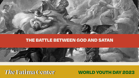 Fatima Basilica showcases the battle between God and satan | WYD 2023