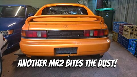 Another MR2 bites the dust! 😢