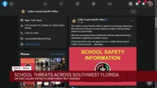 Collier & Lee County address non-credible threats made online