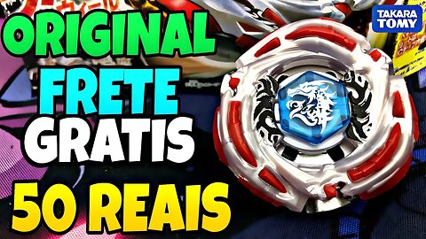 COMPREI um L DRAGO de 50 REAIS!! [ORIGINAL] COMO e ONDE COMPRAR Beyblade ORIGINAL TAKARA TOMY