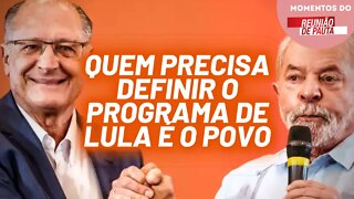 Alckmin quer interferir no programa de Lula | Momentos do Reunião de Pauta