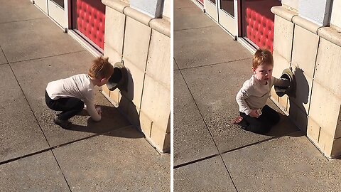 Boy Has Funny Habit Of Calling Out For Jesus In Every Sewer